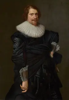 Portrait of a Man, 1632. Creator: Nicolaes Eliasz Pickenoy