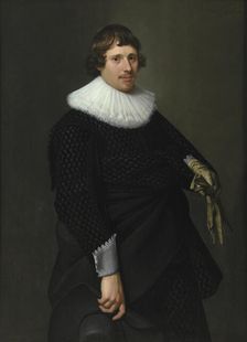 Portrait of a Man, 1635. Creator: Nicolaes Eliasz Pickenoy