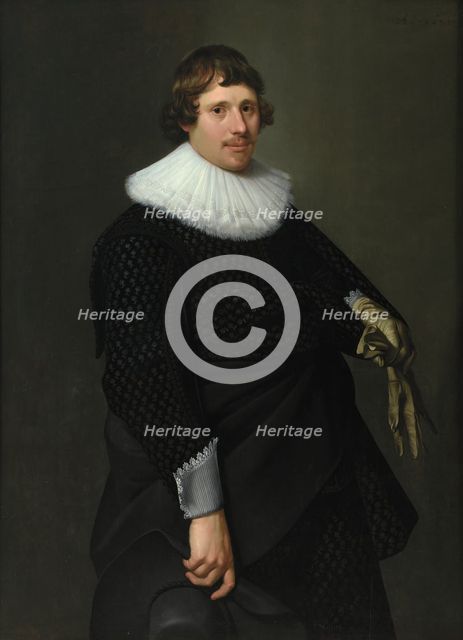 Portrait of a Man, 1635. Creator: Nicolaes Eliasz Pickenoy.