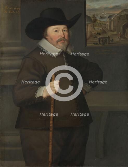 Portrait of a man, 1639. Creator: Anon.