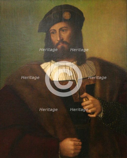 Portrait of a Man, 16th century. Creator: Bartolommeo Veneto.
