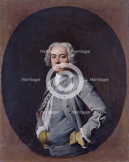 Portrait of a Man, 1740. Creator: Giacomo Ceruti.