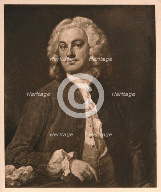'Portrait of a Man', 1741. Artist: William Hogarth.
