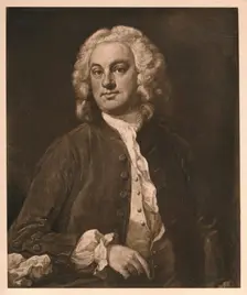 Portrait of a Man 1741. Artist: William Hogarth