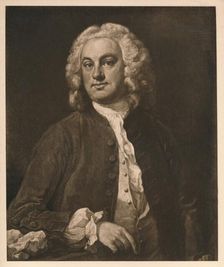 Portrait of a Man 1741. Artist: William Hogarth