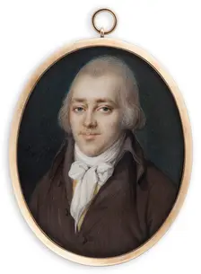 Portrait of a man, 1749-1819. Creator: Pierre Noel Violet