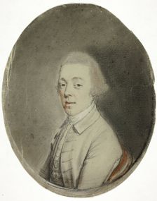 Portrait of a Man, 1770. Creator: Hugh Douglas Hamilton