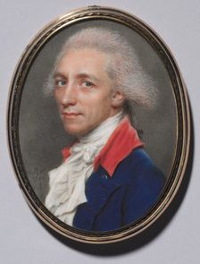 Portrait of a Man, 1786. Creator: John I Smart (British, 1741-1811)
