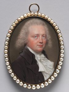 Portrait of a Man, 1789. Creator: John I Smart (British, 1741-1811)