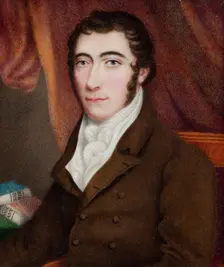 Portrait of a man, 1790. Creator: MA Stanton