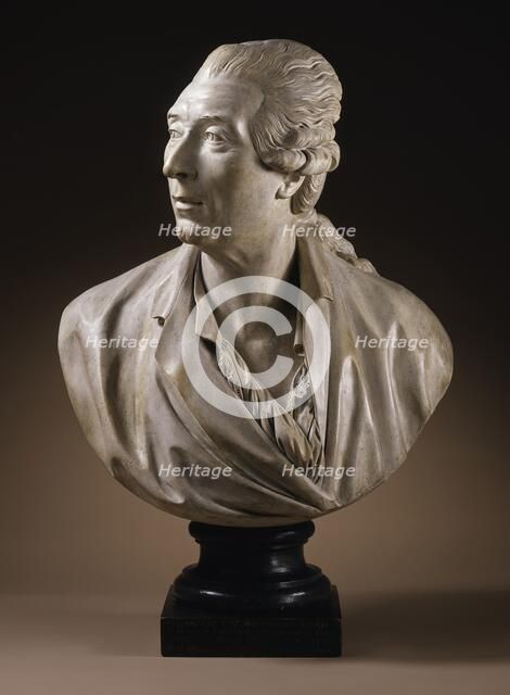 Portrait of a Man, 1791. Creator: Augustin Pajou.