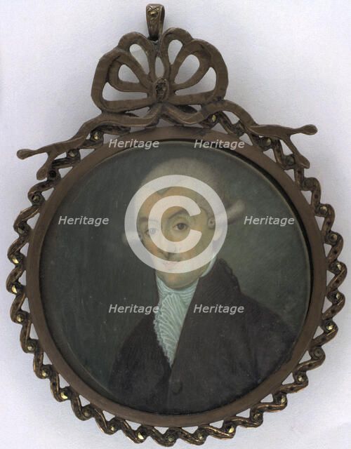 Portrait of a man, 1793. Creator: GBC.