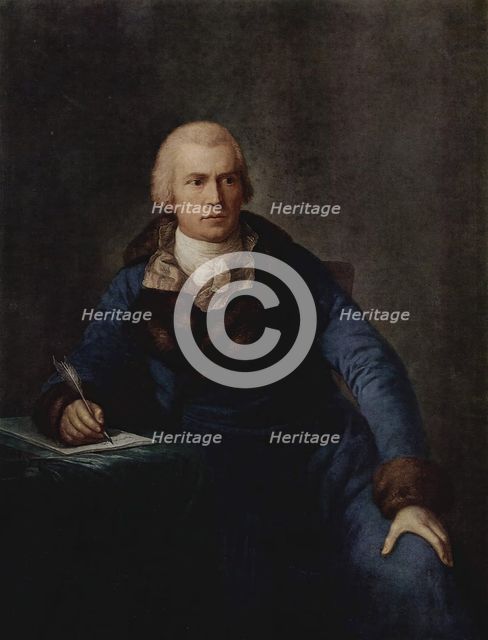 Portrait of a Man, 1798. Creator: Anton Graff.