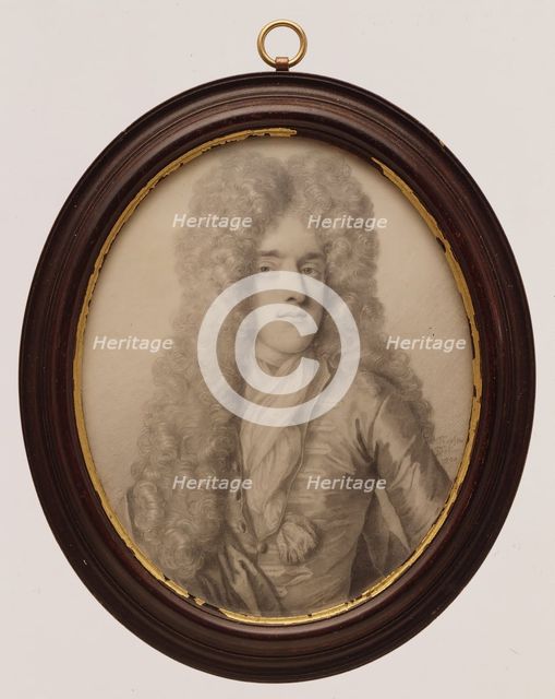 Portrait of a Man, 1700. Creator: Thomas Forster.