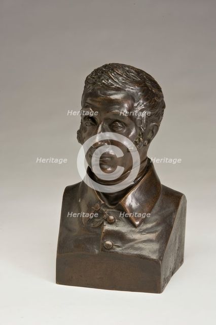 Portrait Of A Man, 1844. Creator: Jean-Pierre Dantan.