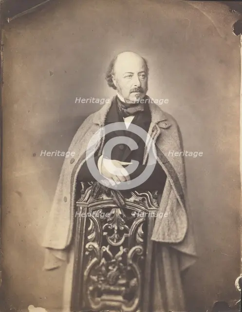Portrait of a man, 1850-1860. Creator: Thomas Rodger.