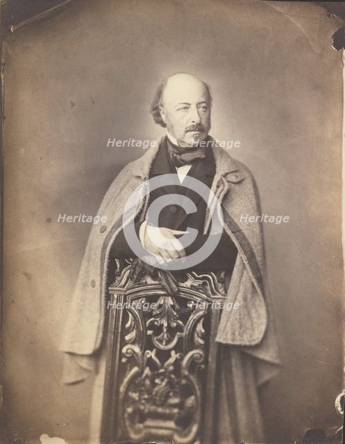 Portrait of a man, 1850-1860. Creator: Thomas Rodger.