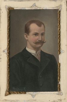 Portrait of a Man, 1850. Creator: F Mayerberger