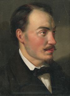 Portrait of a man, 1858. Creator: Anton Stadler