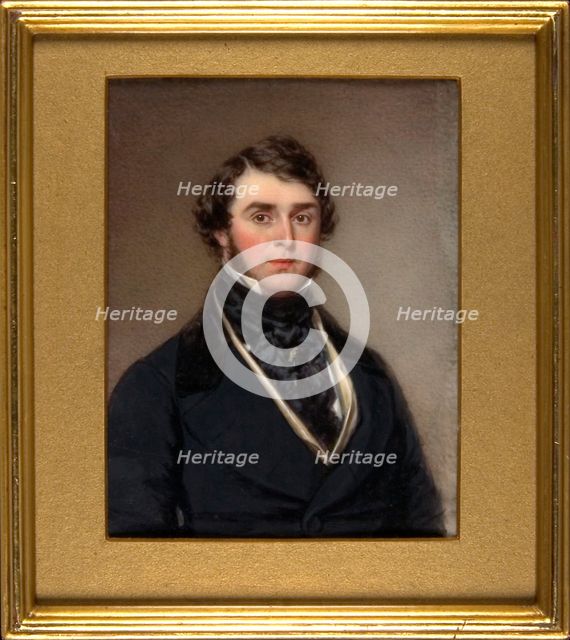 Portrait of a Man, 1867. Creator: George H. Hite.