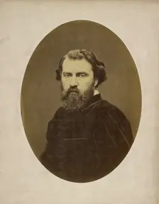 Portrait of a man, 1870-1900. Creator: Etienne Carjat