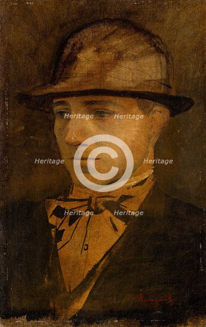 Portrait of a Man, 1870-1900. Creator: Ladislav Mednyanszky.