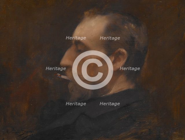 Portrait of a Man, 1871. Creator: Charles Emile Auguste Carolus-Duran.