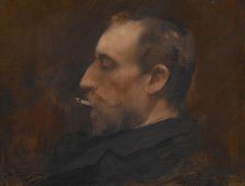 Portrait of a Man, 1871. Creator: Charles Emile Auguste Carolus-Duran