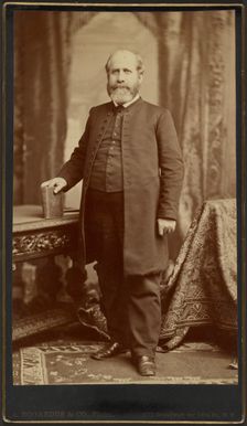 Portrait of a man, 1872-1884. Creator: Abraham Bogardus