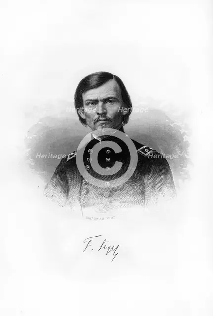 Portrait of a man, 1872.Artist: John A O'Neill