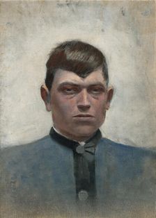 Portrait of a Man, 1878-1890. Creator: Ladislav Mednyanszky