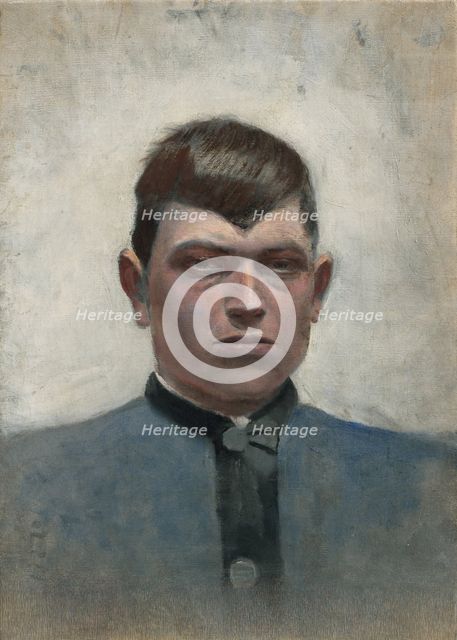 Portrait of a Man, 1878-1890. Creator: Ladislav Mednyanszky.