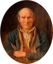 Portrait Of A Man, 1879. Creator: Paul Falconer Poole