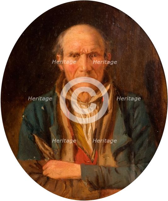 Portrait Of A Man, 1879. Creator: Paul Falconer Poole.