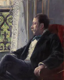 Portrait of a Man, 1880. Creator: Gustave Caillebotte (French, 1848-1894)