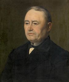 Portrait of a Man, 1887. Creator: Karel Boom