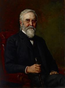 Portrait of a Man, 1889. Creator: Theodore Clement Steele