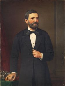 Portrait of a Man, 1890. Creator: Miklos Barabas