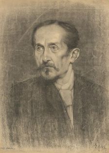 Portrait of a man, 1894. Creator: Július Éder
