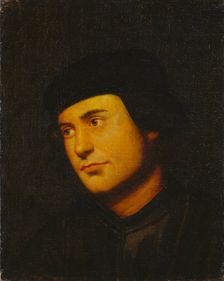 Portrait of a Man, 1801-1900. Creator: Copy after Bernardino Licinio