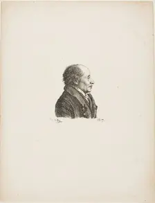 Portrait of a Man, 1817. Creator: Andre Dutertre