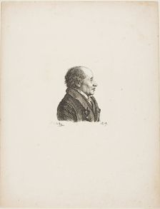 Portrait of a Man, 1817. Creator: Andre Dutertre