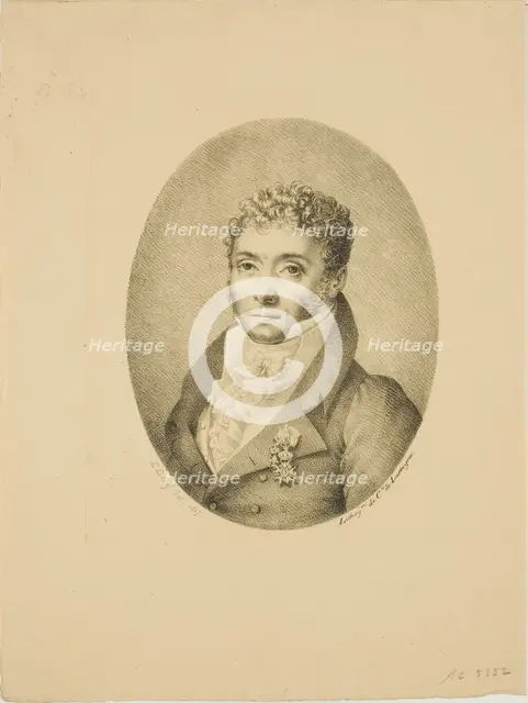 Portrait of a Man, 1817. Creator: Jacques Louis Constant Le Cerf.