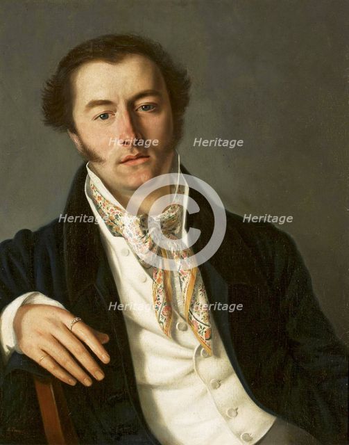 Portrait of a man, 1820s.