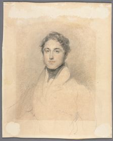 Portrait of a Man, 1828. Creator: Andrew Morton (British, 1802-1845)