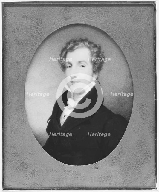 Portrait of a Man, 1828. Creator: Andrew Robertson.