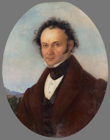 Portrait of a Man, 1830-1850. Creator: Unknown