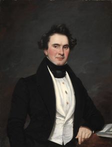 Portrait of a Man, 1832. Creator: Samuel Lovett Waldo (American, 1783-1861); William Jewett (American, 1789/90-1874), and