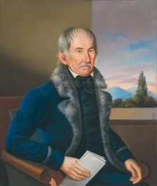 Portrait of a man, 1833. Creator: Karoly Wieland