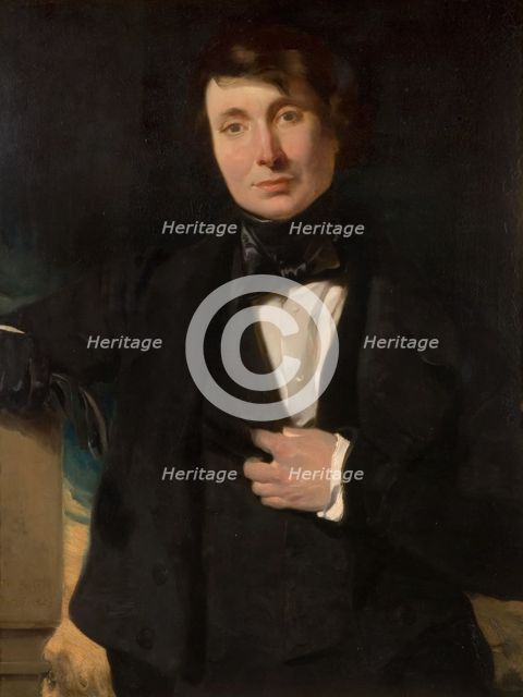Portrait Of A Man, 1839. Creator: R. T. Bott.